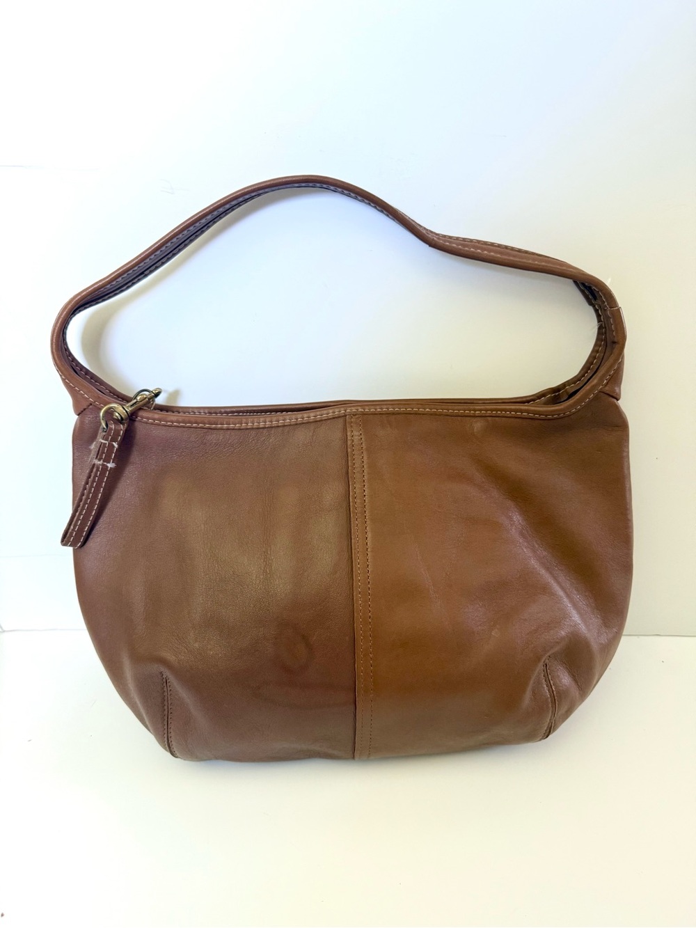 Vintage Y2K Leather Shoulder Bag 90s